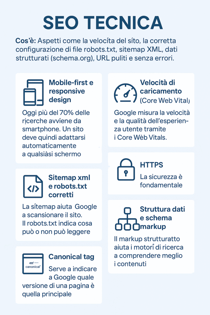 seo tecnica cosa e come si fa